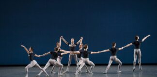 Review: ‘New York City Ballet: Works by Balanchine, Robbins, and Reisen’ at the Kennedy Center New York City Ballet in 'Kammermusik No. 2' by George Balanchine. Photo by Paul Kolnik.