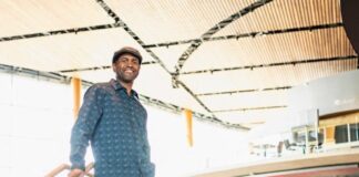 National Playwright Residency Program Grant recipient Psalmayene 24. Photo by Scott Suchman.