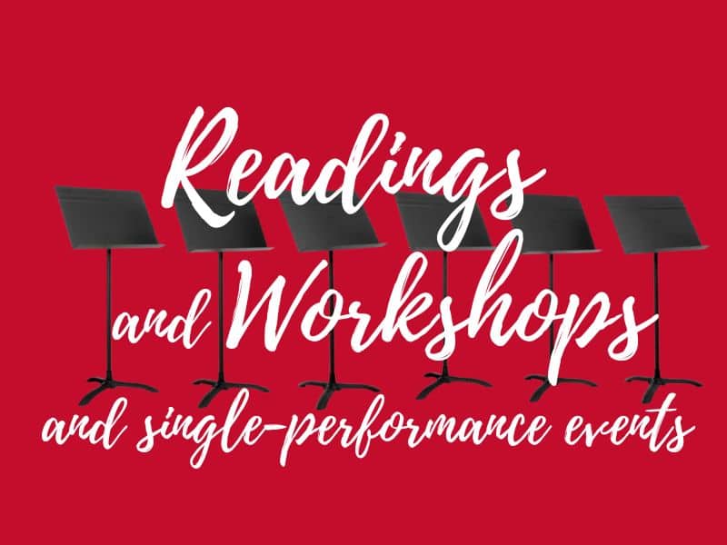 Calendar: Play Readings, Workshops, and Short-Run Theater Events in the DMV